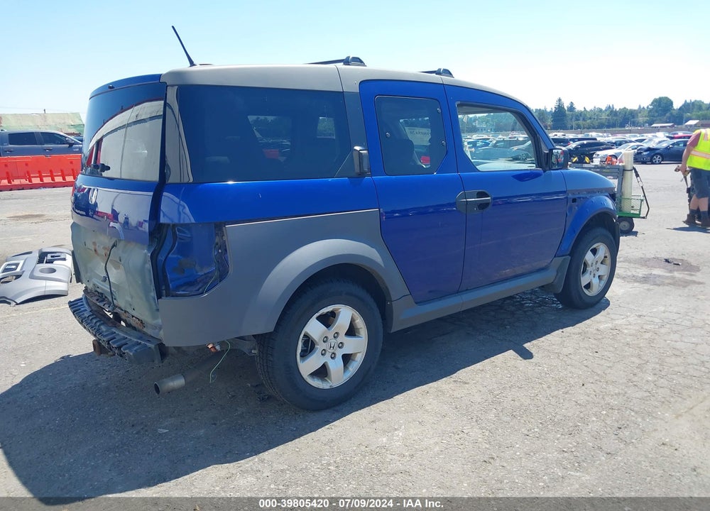2005 HONDA ELEMENT EX VIN: 5J6YH276X5L000234