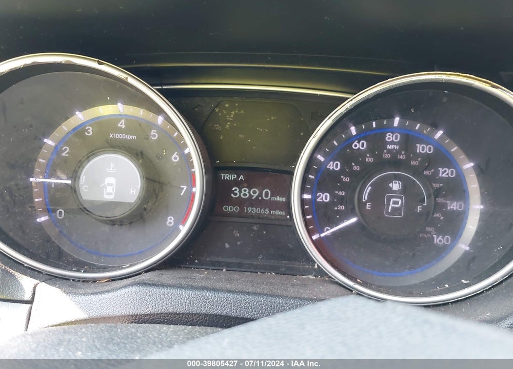 2011 HYUNDAI SONATA LIMITED VIN: 5NPEC4AC0BH116110