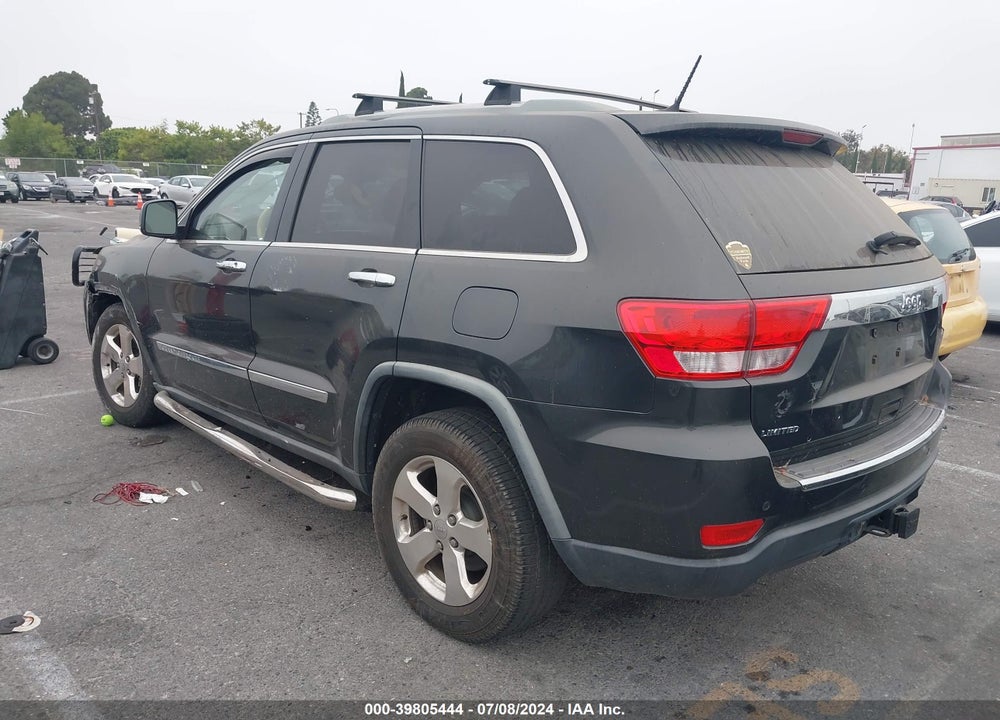 2011 JEEP GRAND CHEROKEE LIMITED VIN: 1J4RS5GG4BC652567