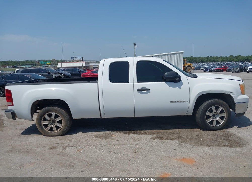 2008 GMC SIERRA 1500 VIN: 1GTEC19008Z225029