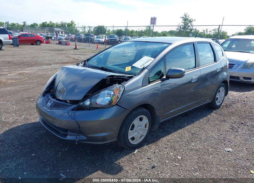 2012 HONDA FIT VIN: JHMGE8H36CC029114
