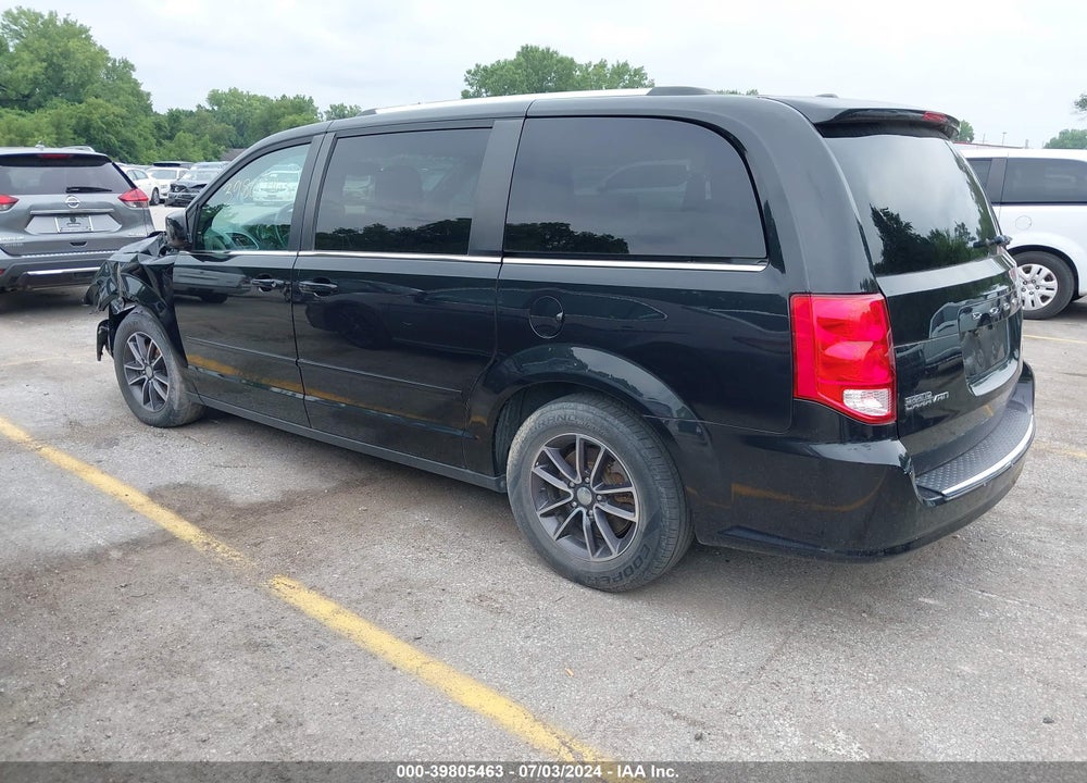 2017 DODGE GRAND CARAVAN SXT VIN: 2C4RDGCGXHR554032