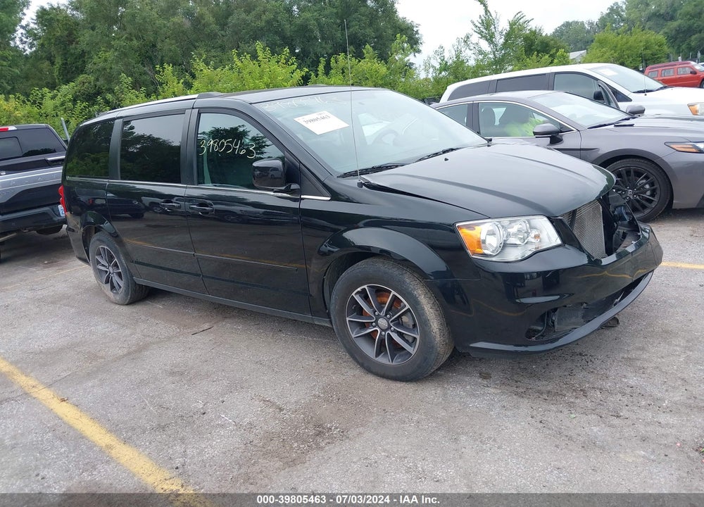 2017 DODGE GRAND CARAVAN SXT VIN: 2C4RDGCGXHR554032