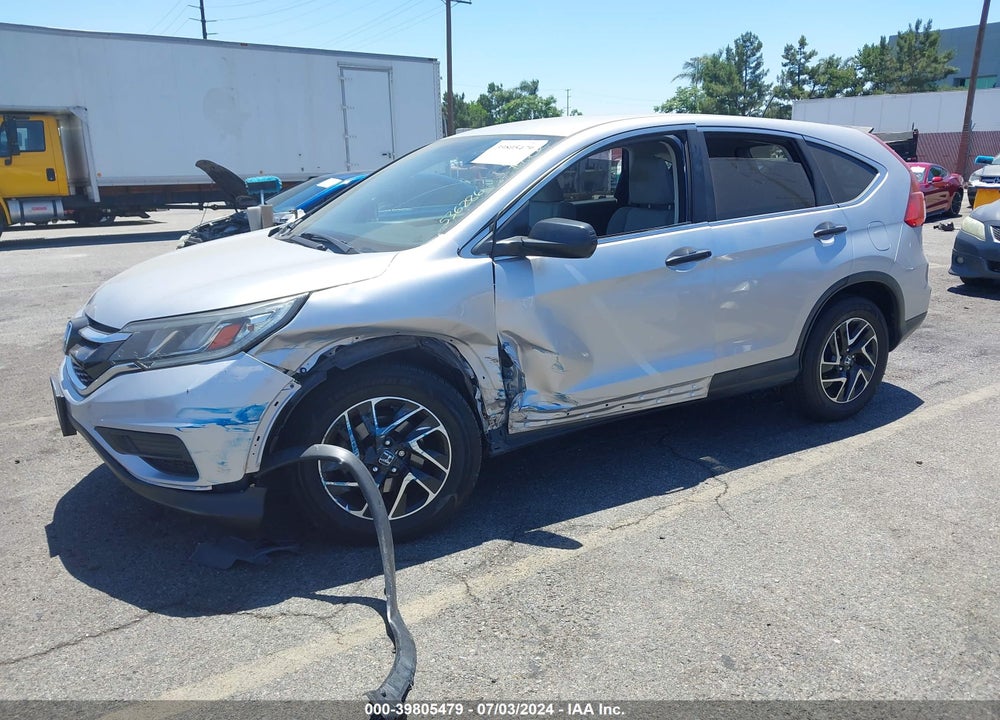 2016 HONDA CR-V SE VIN: 2HKRM3H42GH536286
