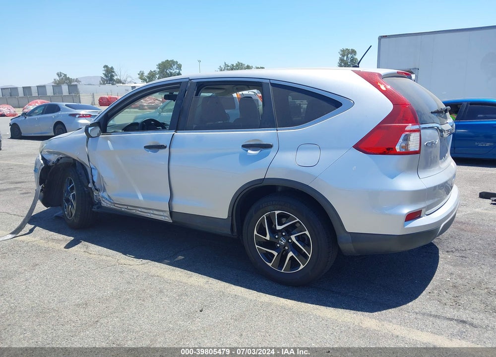 2016 HONDA CR-V SE VIN: 2HKRM3H42GH536286