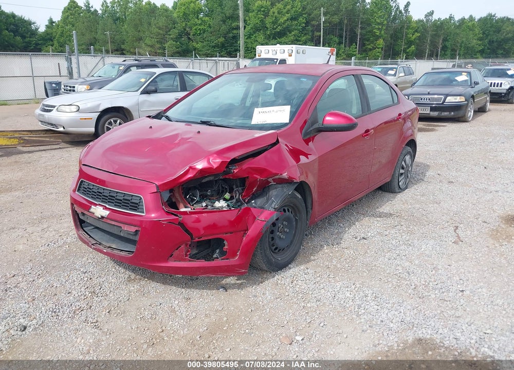 2013 CHEVROLET SONIC LS AUTO VIN: 1G1JA5SHXD4211893