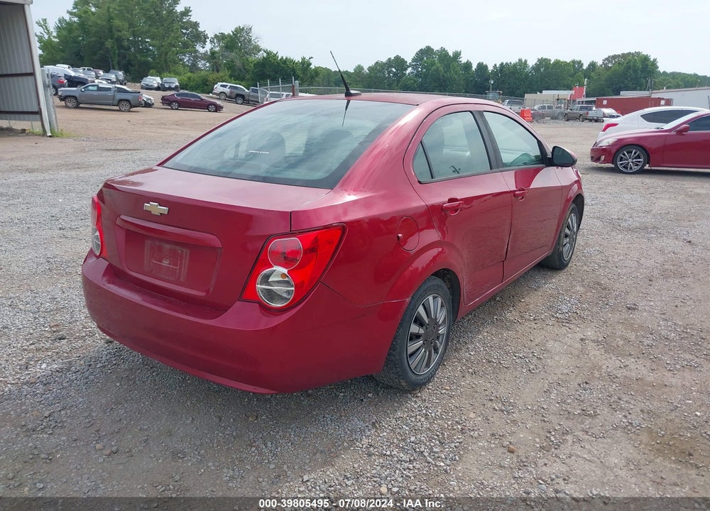 2013 CHEVROLET SONIC LS AUTO VIN: 1G1JA5SHXD4211893