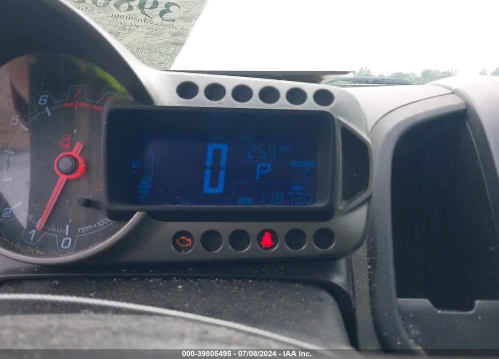 2013 CHEVROLET SONIC LS AUTO VIN: 1G1JA5SHXD4211893