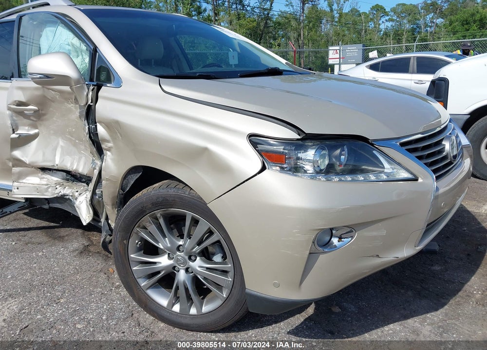 2013 LEXUS RX 450H VIN: JTJBC1BA5D2053487