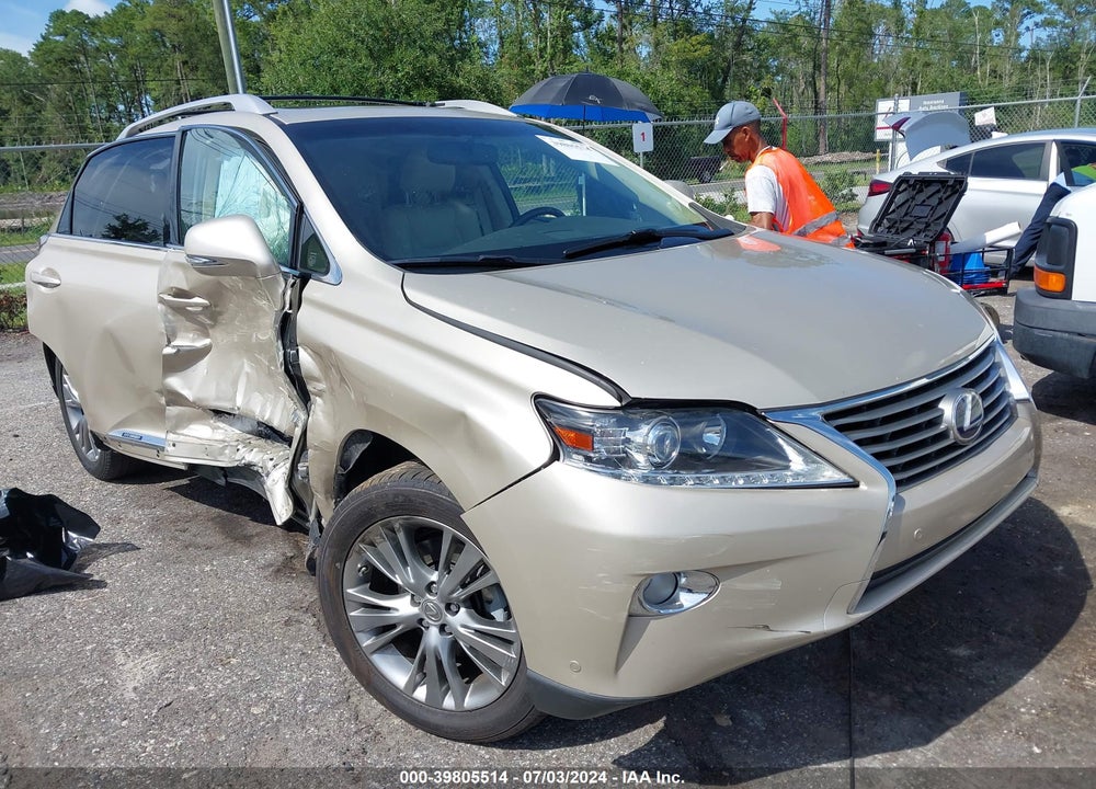2013 LEXUS RX 450H VIN: JTJBC1BA5D2053487