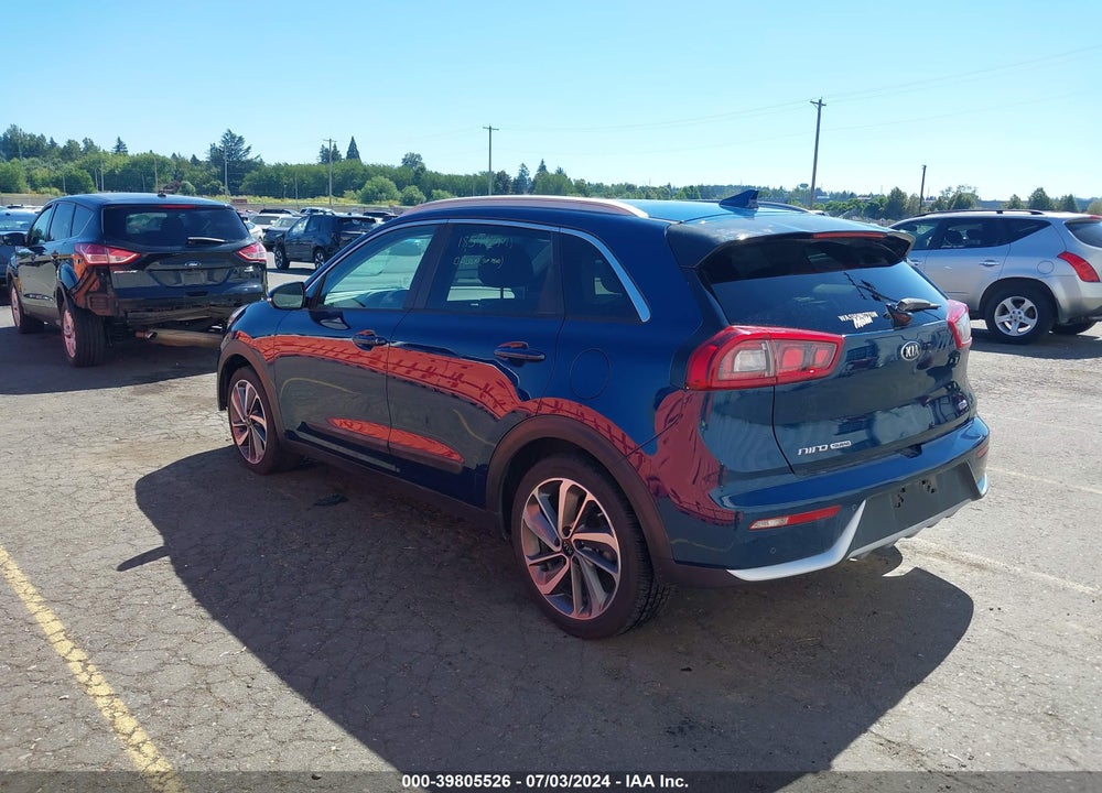 2017 KIA NIRO TOURING VIN: KNDCE3LC6H5042645