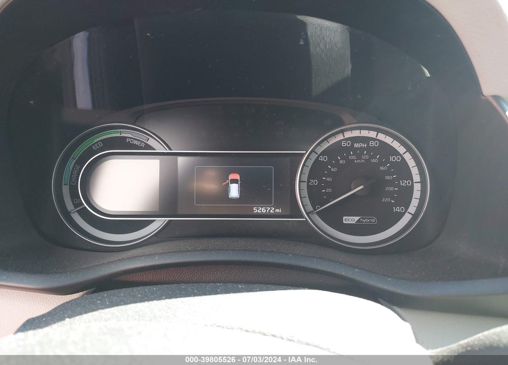 2017 KIA NIRO TOURING VIN: KNDCE3LC6H5042645