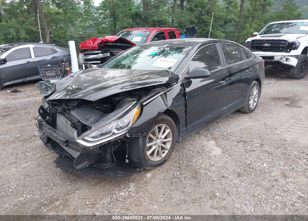 2019 HYUNDAI SONATA SE VIN: 5NPE24AF9KH781312