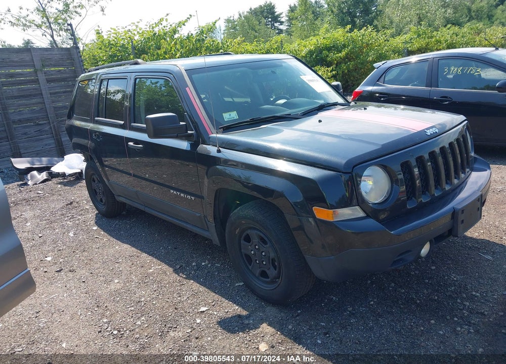 2011 JEEP PATRIOT SPORT VIN: 1J4NT1GA8BD171070