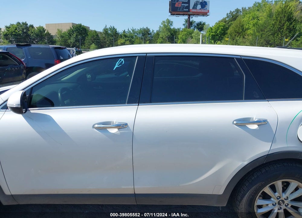 2020 KIA SORENTO 2.4L L VIN: 5XYPG4A36LG672587