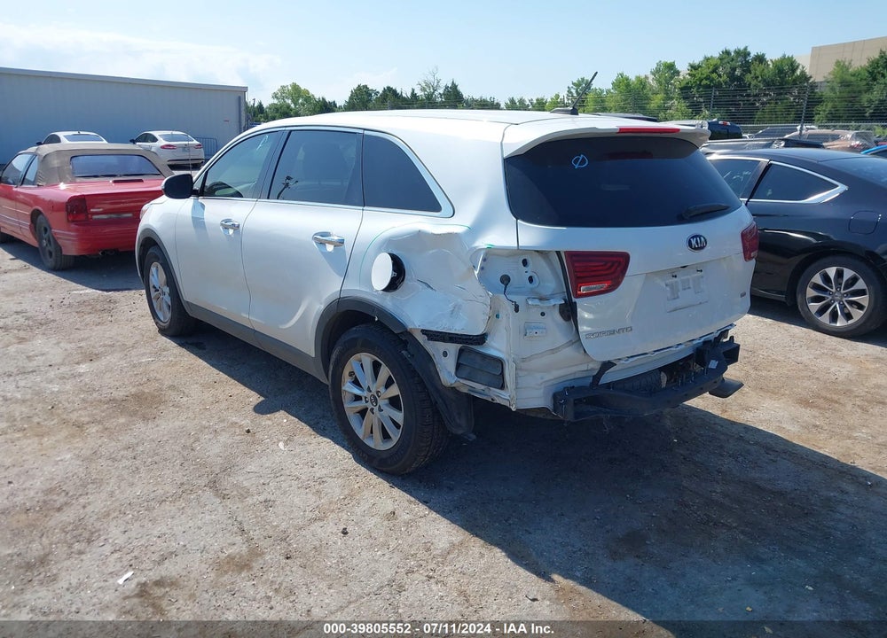 2020 KIA SORENTO 2.4L L VIN: 5XYPG4A36LG672587