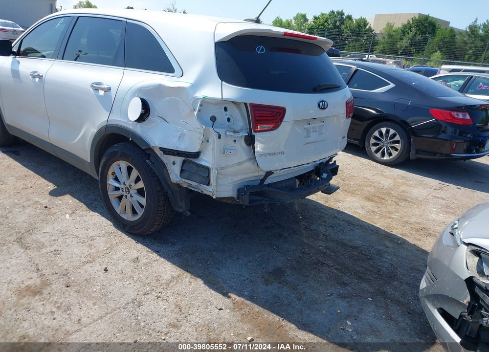 2020 KIA SORENTO 2.4L L VIN: 5XYPG4A36LG672587