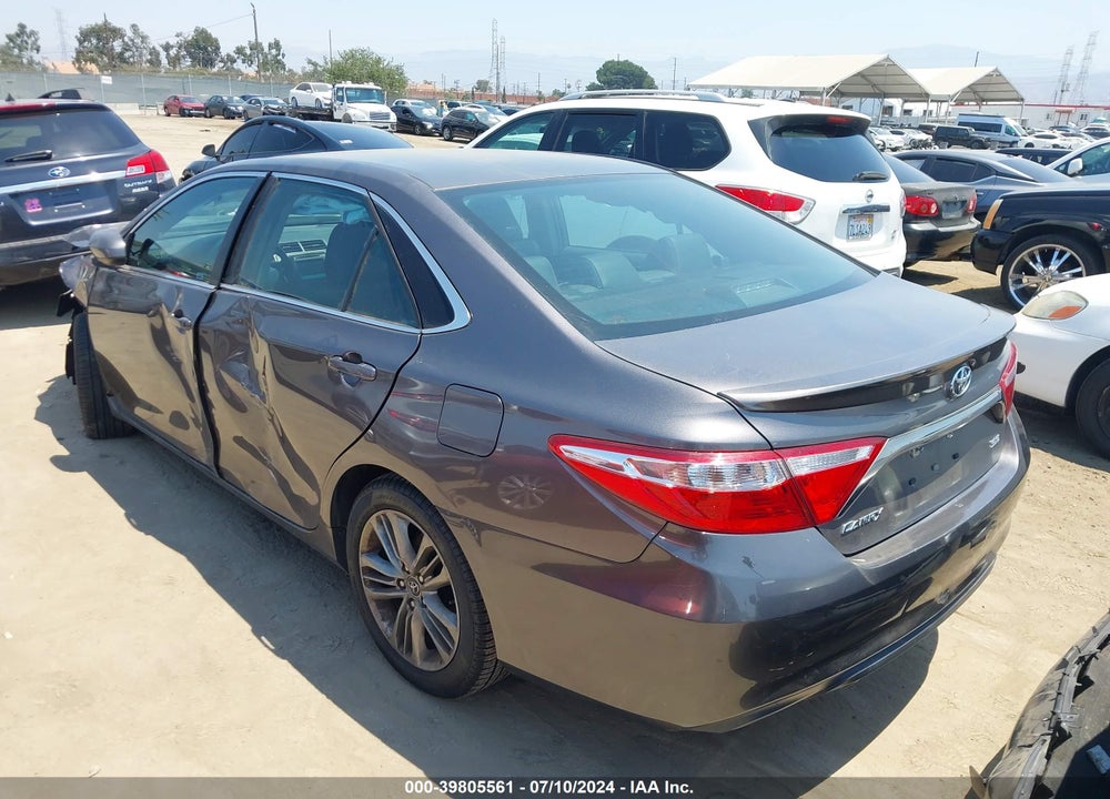 2016 TOYOTA CAMRY SE VIN: 4T1BF1FK5GU186137