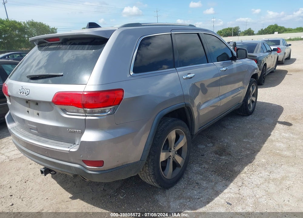 2014 JEEP GRAND CHEROKEE LIMITED VIN: 1C4RJEBG5EC519465