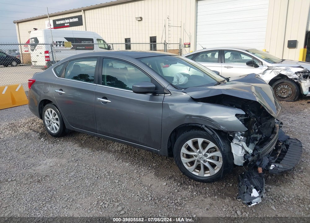 2019 NISSAN SENTRA SV VIN: 3N1AB7AP1KL610453