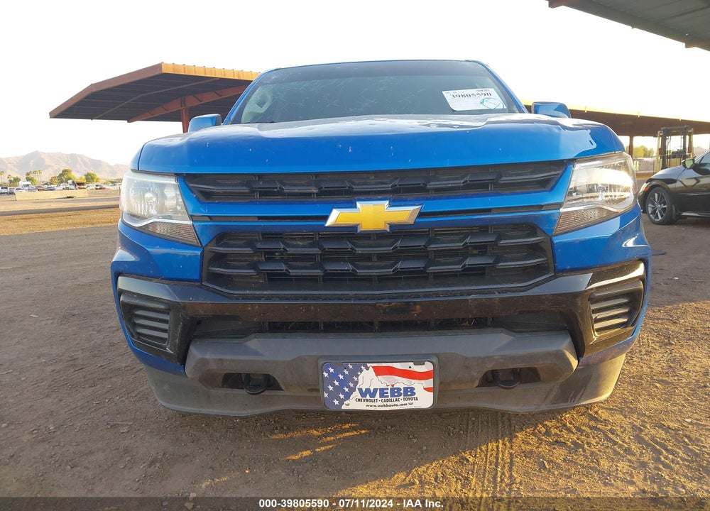 2021 CHEVROLET COLORADO 4WD SHORT BOX WT VIN: 1GCGTBEN5M1151700