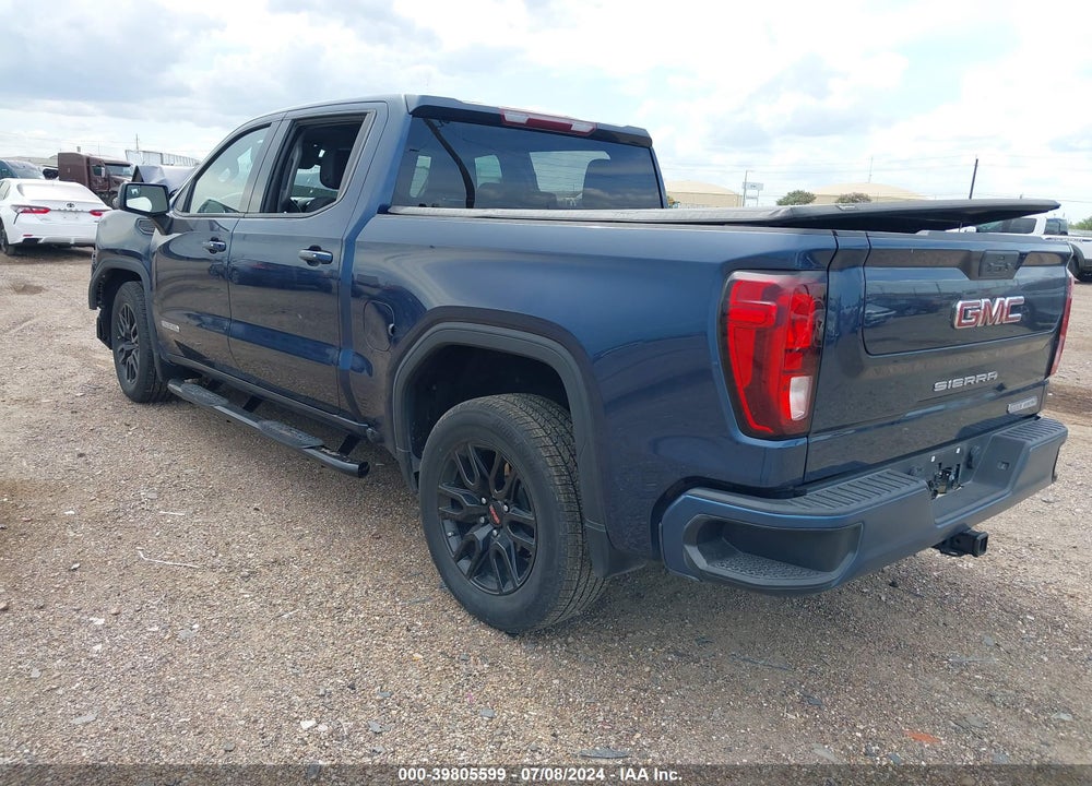 2022 GMC SIERRA 1500 LIMITED 2WD  SHORT BOX ELEVATION VIN: 3GTP8CEK3NG178054