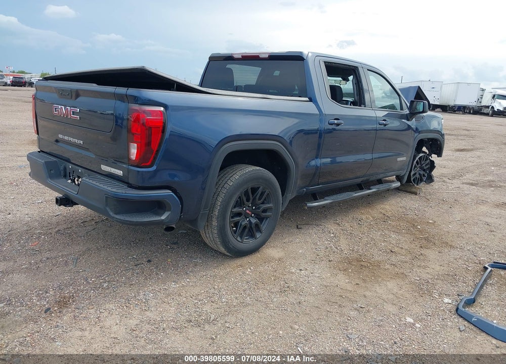2022 GMC SIERRA 1500 LIMITED 2WD  SHORT BOX ELEVATION VIN: 3GTP8CEK3NG178054