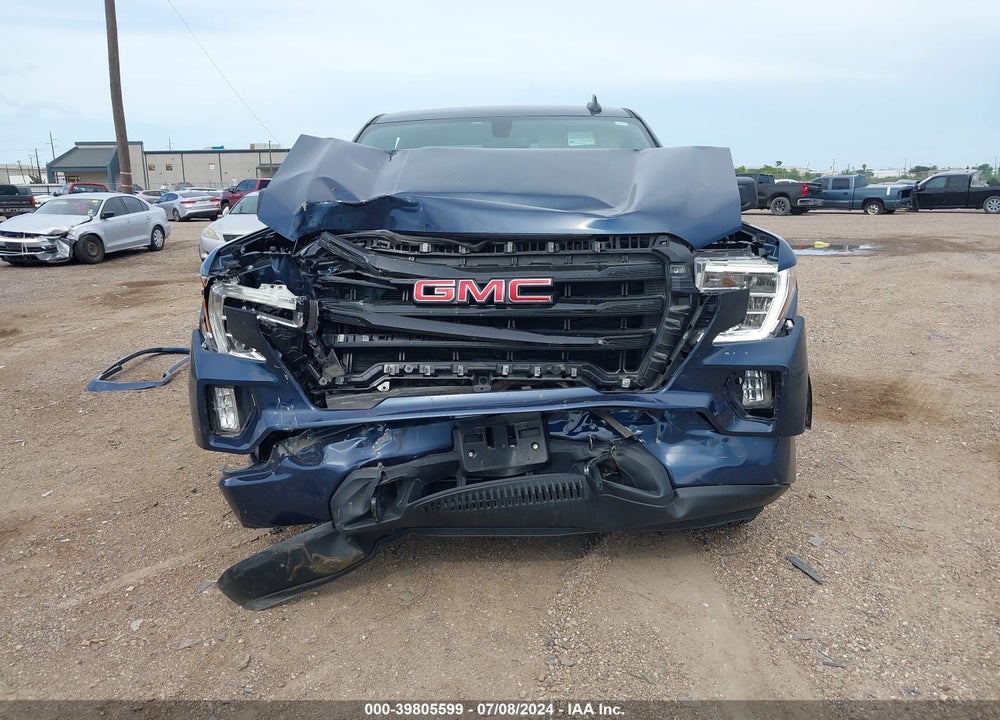 2022 GMC SIERRA 1500 LIMITED 2WD  SHORT BOX ELEVATION VIN: 3GTP8CEK3NG178054