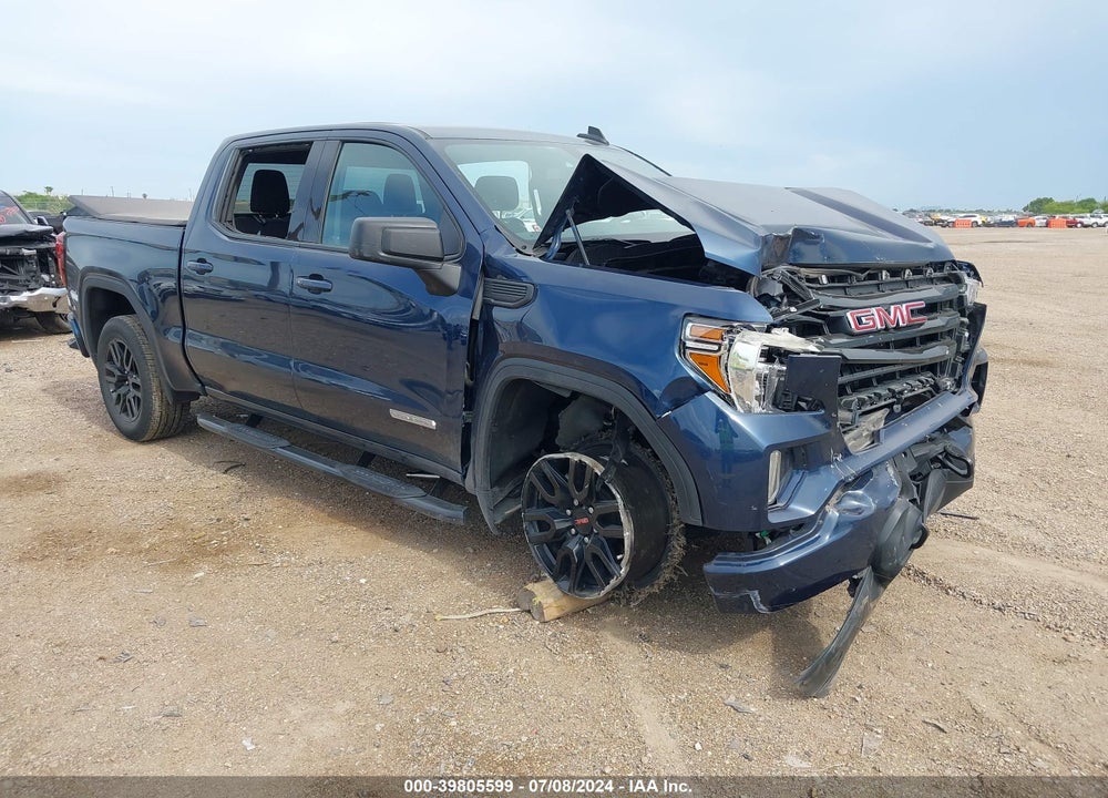 2022 GMC SIERRA 1500 LIMITED 2WD  SHORT BOX ELEVATION VIN: 3GTP8CEK3NG178054