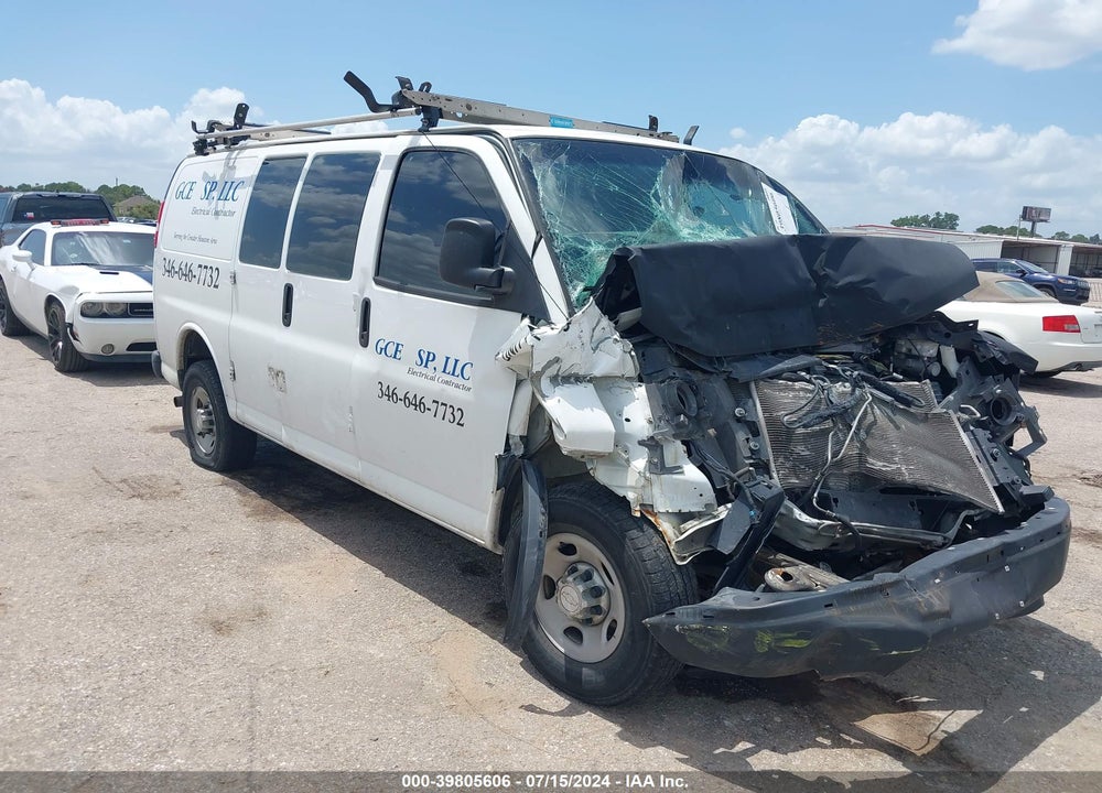 2017 CHEVROLET EXPRESS 2500 WORK VAN VIN: 1GCWGAFF5H1204810