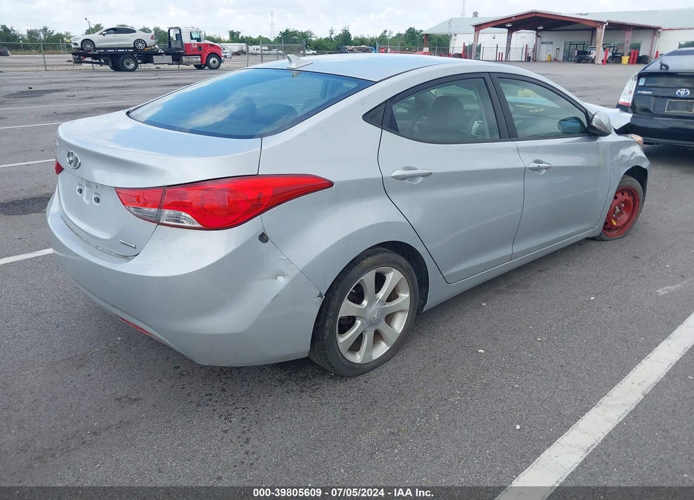 2011 HYUNDAI ELANTRA LIMITED VIN: 5NPDH4AEXBH002601