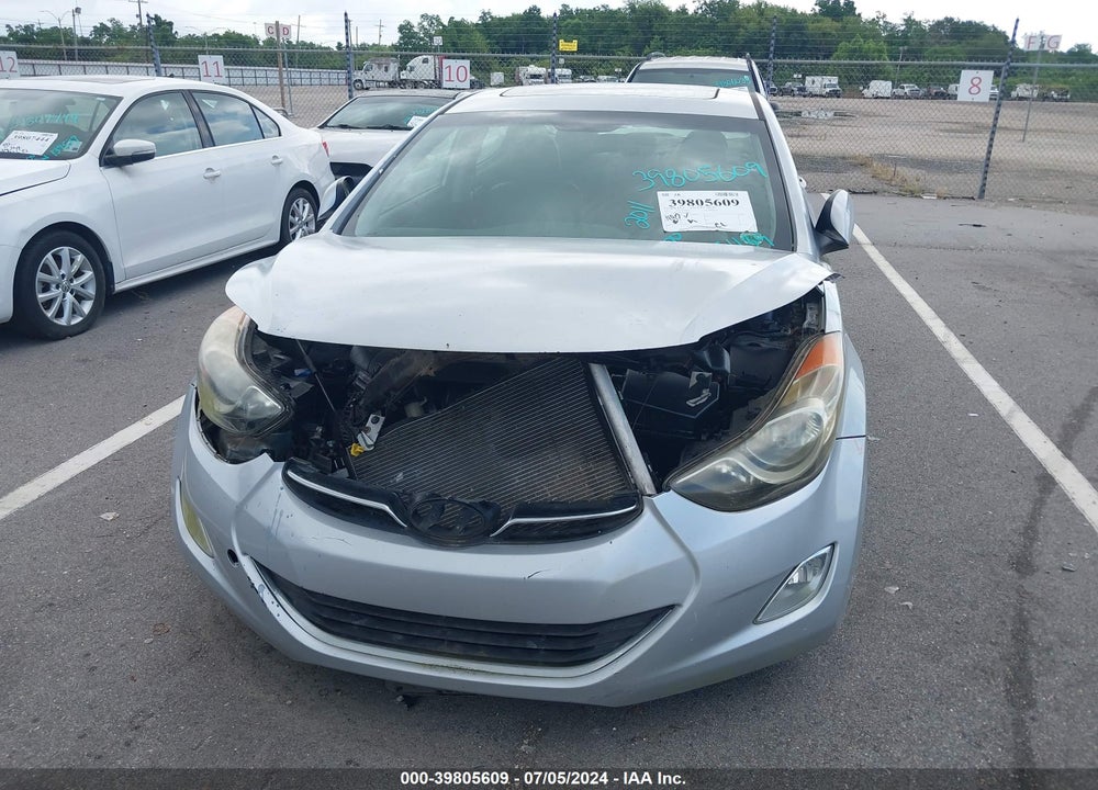 2011 HYUNDAI ELANTRA LIMITED VIN: 5NPDH4AEXBH002601