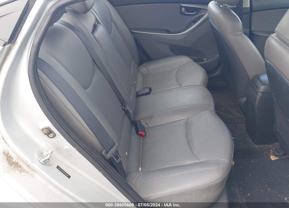 2011 HYUNDAI ELANTRA LIMITED VIN: 5NPDH4AEXBH002601