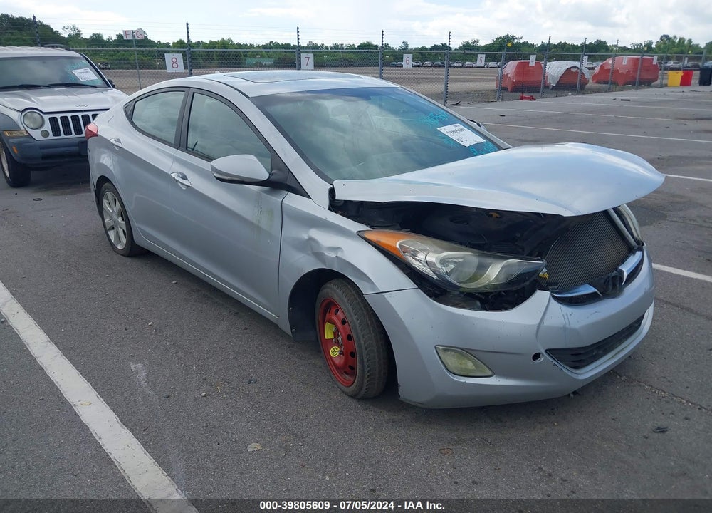 2011 HYUNDAI ELANTRA LIMITED VIN: 5NPDH4AEXBH002601