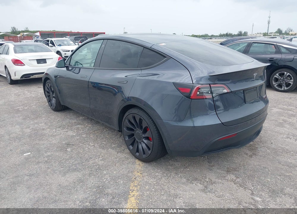 2021 TESLA MODEL Y PERFORMANCE DUAL MOTOR ALL-WHEEL DRIVE VIN: 5YJYGDEF0MF189422