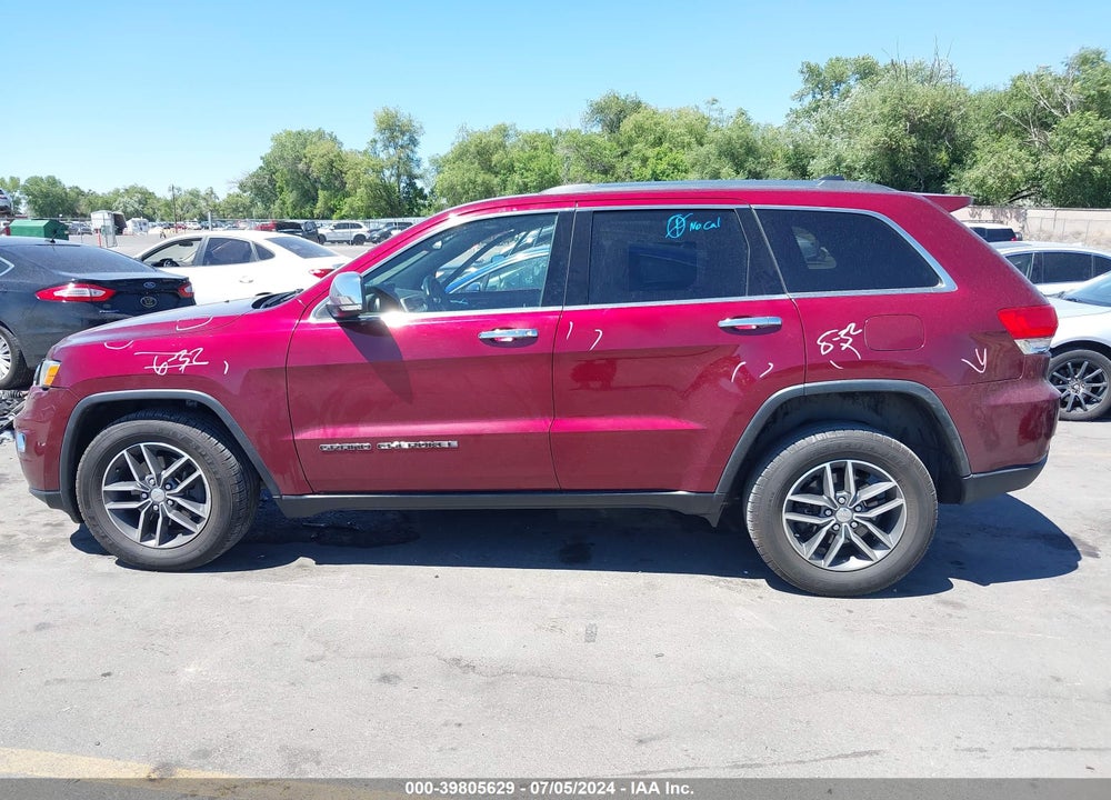 2017 JEEP GRAND CHEROKEE LIMITED 4X4 VIN: 1C4RJFBG9HC830598