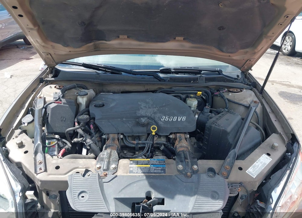 2006 CHEVROLET IMPALA LT VIN: 2G1WT58K969127423