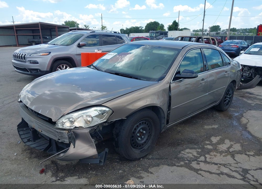 2006 CHEVROLET IMPALA LT VIN: 2G1WT58K969127423
