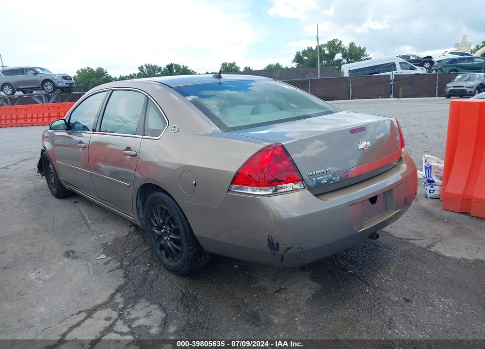 2006 CHEVROLET IMPALA LT VIN: 2G1WT58K969127423