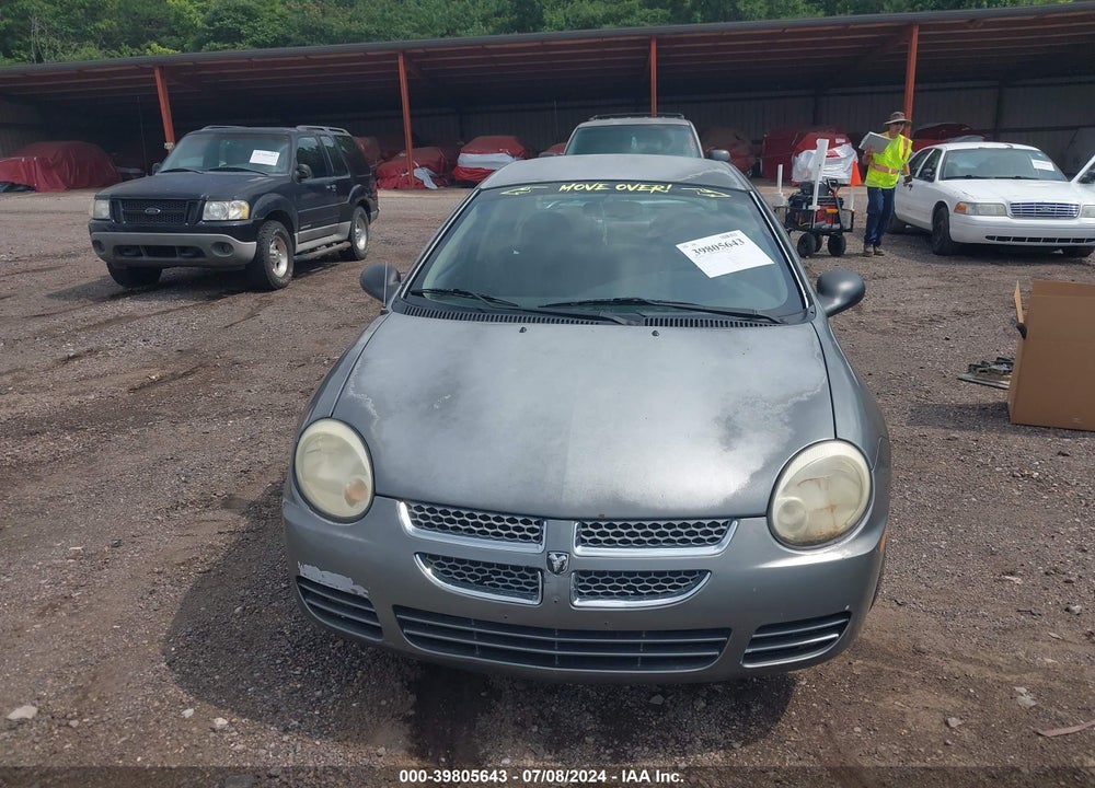 2005 DODGE NEON SXT VIN: 1B3ES56C65D119820
