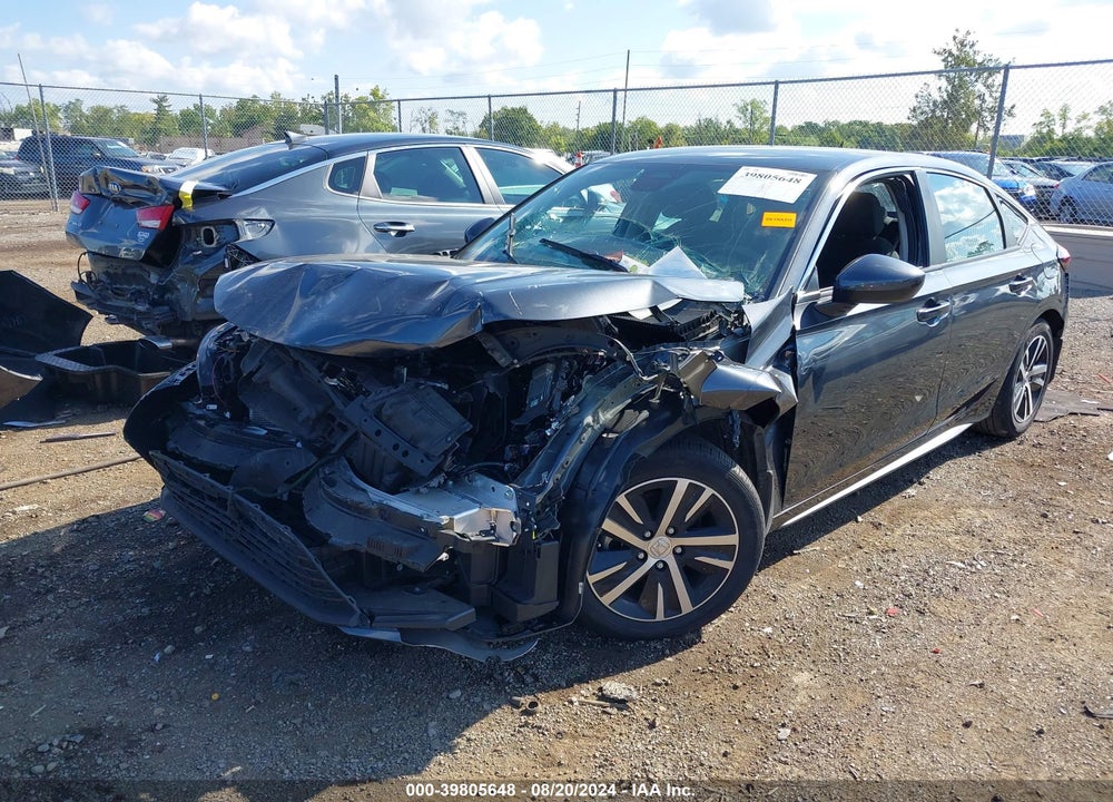 2023 HONDA CIVIC LX VIN: 19XFL2H59PE021136