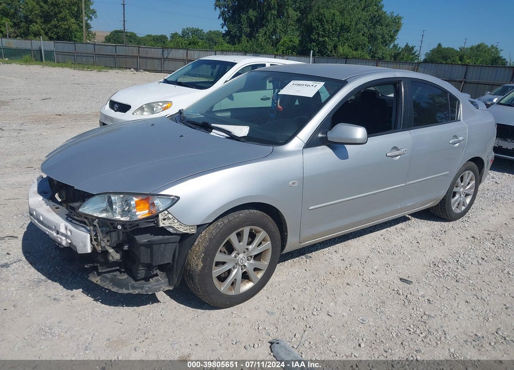 2008 MAZDA 3 I VIN: JM1BK32F781825853