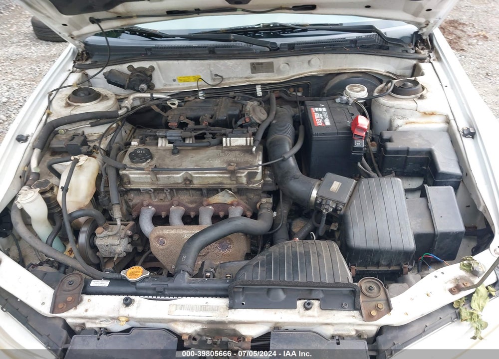 1999 MITSUBISHI GALANT ES VIN: 4A3AA46G4XE158686