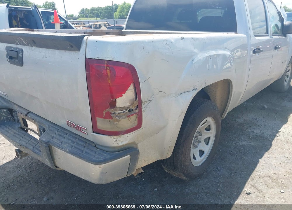 2010 GMC SIERRA 1500 SL VIN: 3GTRCUEA2AG296241
