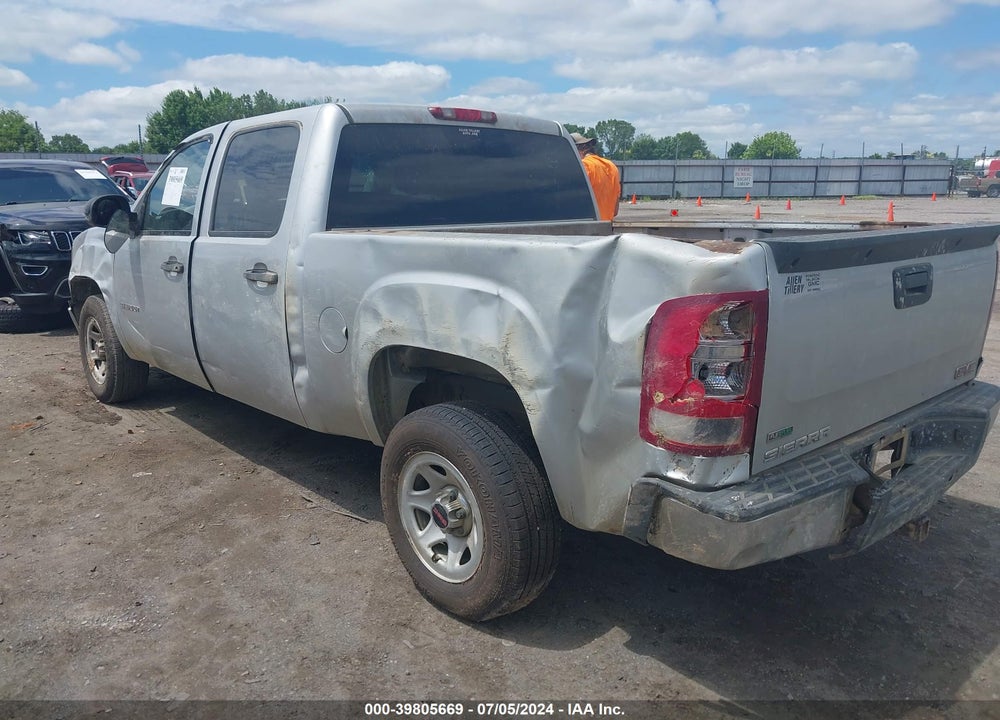2010 GMC SIERRA 1500 SL VIN: 3GTRCUEA2AG296241