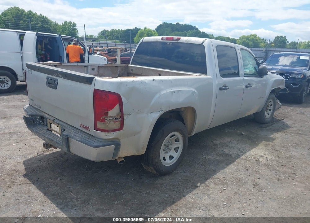2010 GMC SIERRA 1500 SL VIN: 3GTRCUEA2AG296241