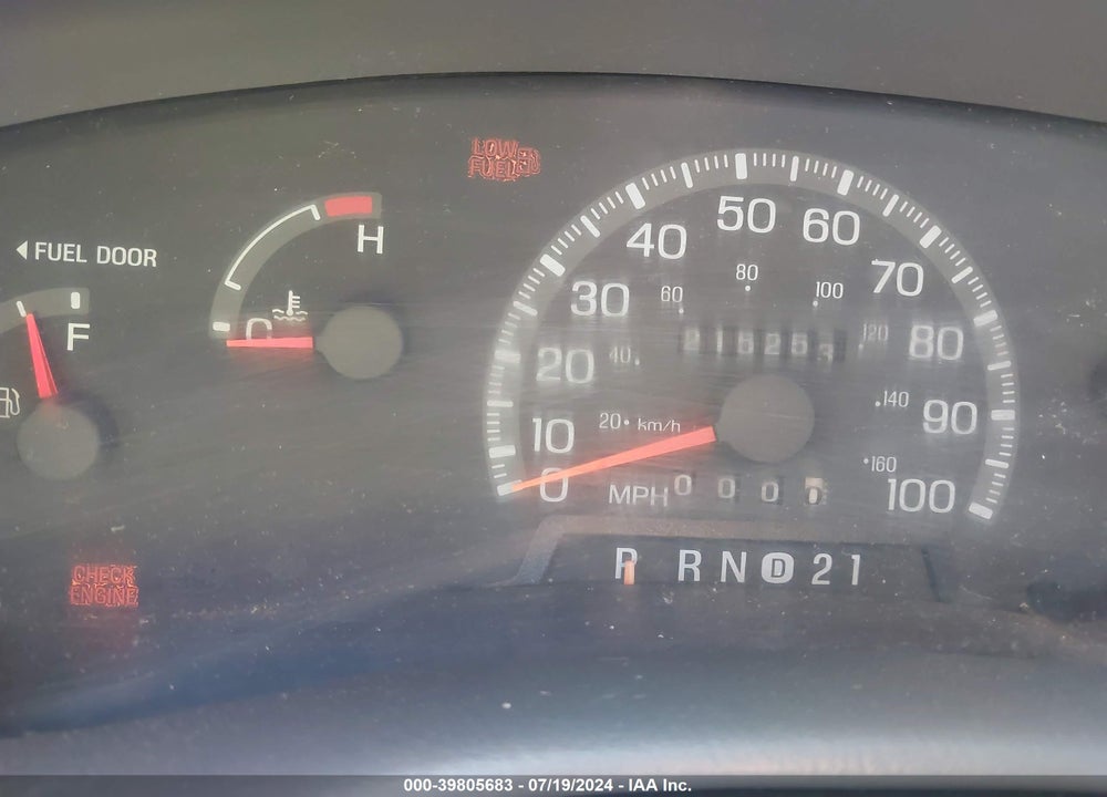 1997 FORD F-150 LARIAT/XL/XLT VIN: 1FTEX17L3VKB61509