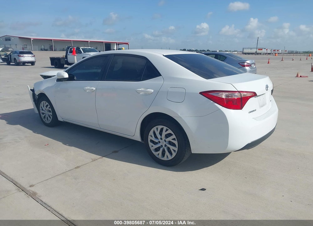 2017 TOYOTA COROLLA LE VIN: 5YFBURHEXHP693355