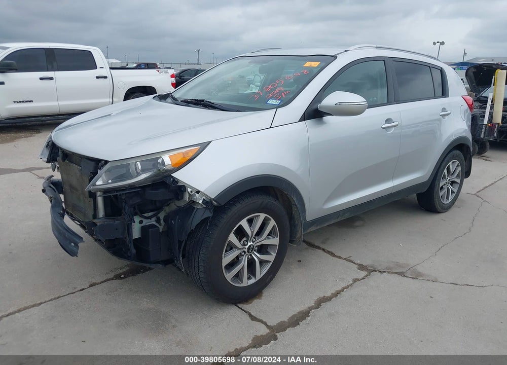2014 KIA SPORTAGE LX VIN: KNDPB3AC9E7570788