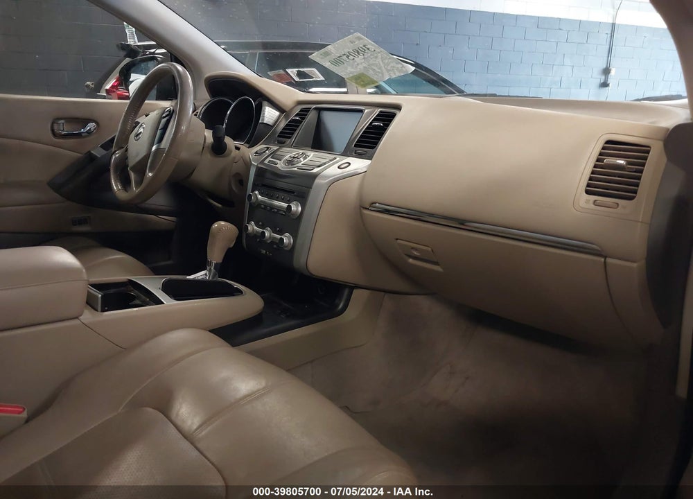 2011 NISSAN MURANO VIN: JN8AZ1MWXBW187833